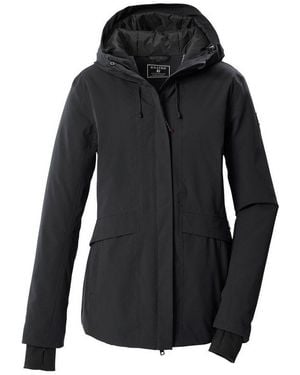 Killtec Funktionsjacke Kow 24 Wmn Jckt Wind- Und Wasserdichte Damenjacke Mit Teflon Ecoelite Imprägnierung - Schwarz
