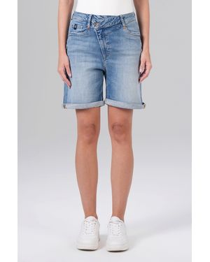Miracle of Denim Jeansshorts Iris Shorts - Blau