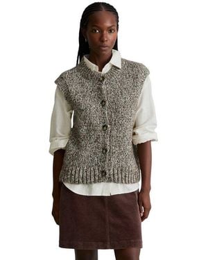 Marc O' Polo Strickpullover Aus Schurwolle-Alpakawolle-Mix - Grau
