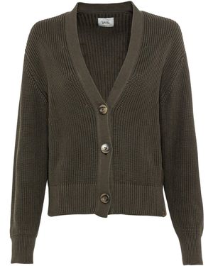 Camel Active Strickjacke Cardigan - Grün