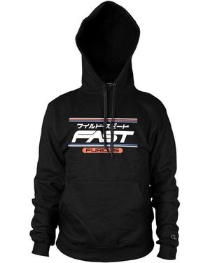 The Fast and the Furious Fast and the Furious Kapuzenpullover - Schwarz