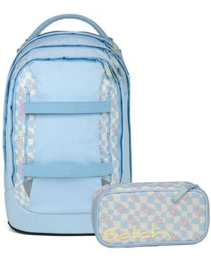 Satch Schulranzen Schulrucksack-Set PACK Summer Era - Blau