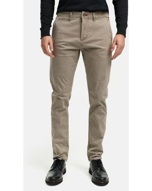 JEFF Chinohose Nolan aus robustem und langlebigem Twill-Gewebe - Grau