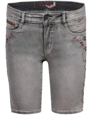 Piz Palü Trachtenjeans - Grau