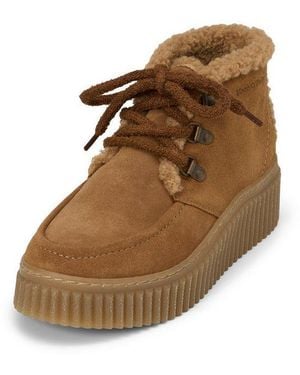 Marc O' Polo Aus Weichem Veloursleder Schlupfboots - Braun