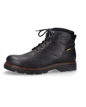 Camel Active Boots Crazy Horse Schnürboots - Schwarz