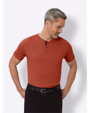 Sieh an! T- Rundhals-Shirt - Rot