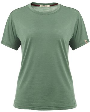 Aclima T-Shirt LightWool classic tee W's (1-tlg) - Grün