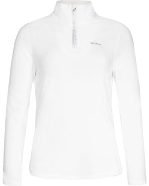 Protest Rollkragenpullover MUTEZ 1/4 zip top 401 Seashelloffwhite - Weiß