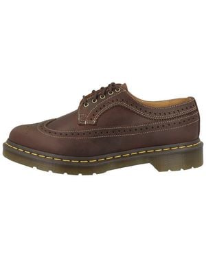 Dr. Martens 3989 Ys Brogue Erwachsene Schnürschuh Sneaker, Turnschuhe, Sportschuhe, Freizeitschuhe, Schnürschuhe - Braun