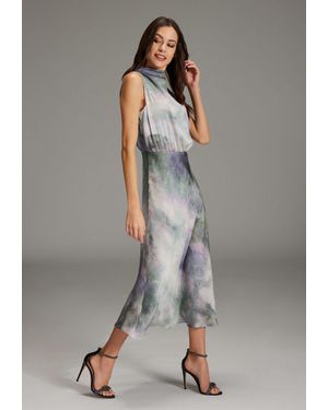 Swing Cocktailkleid - Grau