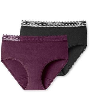 Schiesser Periodenslip Secret Care (2-St) Damen Frauen - Lila