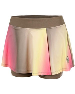 BIDI BADU Tennisrock Spectrum Printed Wavy Skort - Rot