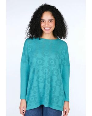 Deerberg Strickpullover Lillith - Blau