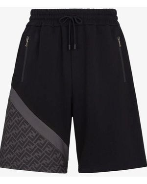 Fendi Bermudas Bermuda Shorts Schwarz L