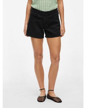 Vila Jeansshorts Vijaf Rw Denim Shorts-Noos - Schwarz