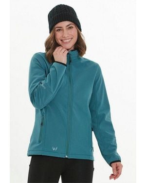 Whistles Softshelljacke Covina Mit Wasser- Und Winddichtem Funktionsmaterial - Blau