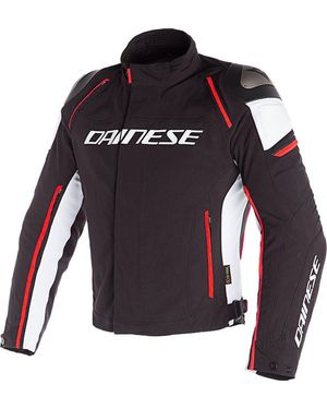 DAINESE Motorradjacke Racing 3 D-Dry Motorrad Textiljacke herausnehmbares Innenfutter,wasserdicht - Blau