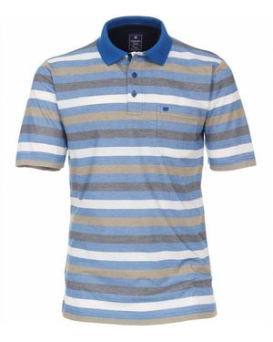 Redmond Poloshirt blau regular fit (1-tlg)