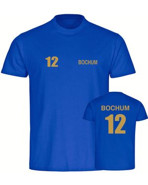 multifanshop T-Shirt Bochum - Blau