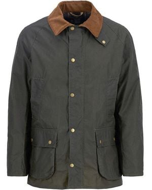 Barbour Allwetterjacke Wachsjacke Ashby Lightweight - Schwarz