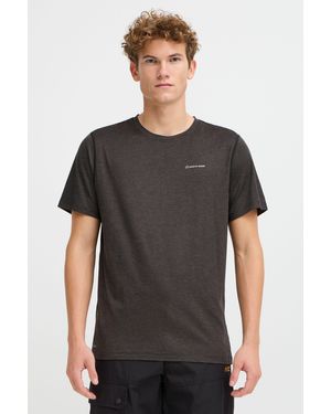 North Bend Kurzarmshirt NBAdrian M funktionales T-Shirt - Grau