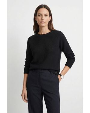 Cinque Strickpullover CIELLA_LS Rundhalsausschnitt, Regular Fit - Schwarz