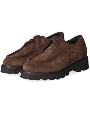 Sioux Schnürschuhe 41543 Damen Rauleder Schnürschuh - Braun