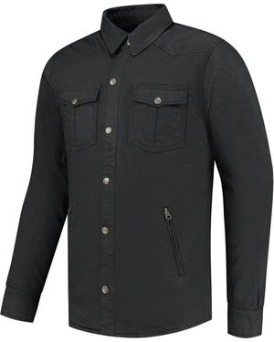Rusty Stitches Motorradjacke Dann - Grau