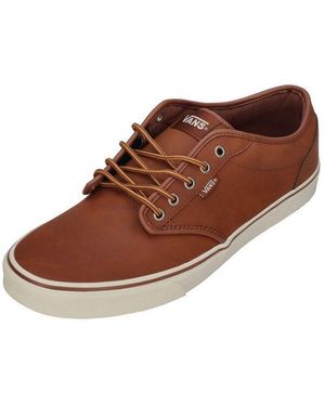 Vans Atwood Leather Skateschuh Marshmallow - Braun