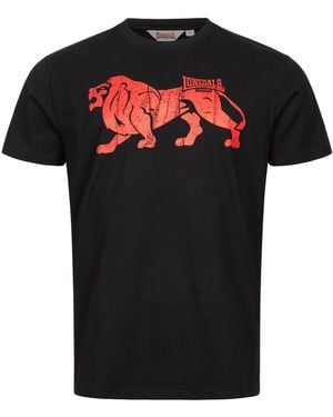 Lonsdale London T-Shirt ENDMOOR - Schwarz