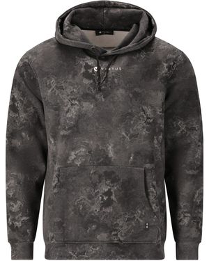 Virtus Kapuzensweatshirt Callum M Printed Hoody PRINT - Grau