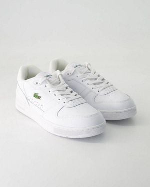 Lacoste T-Clip Sneaker Obermaterial: Leder Und Textil - Weiß