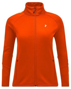 Peak Performance Fleeceshirt - Orange