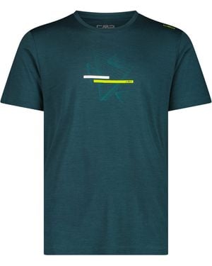 CMP - MAN T-SHIRT 32T7177 - Grün