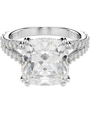 Swarovski Fingerring Schmuck Geschenk Stilla Ring, Mit Zirkonia (Synth) - Schwarz