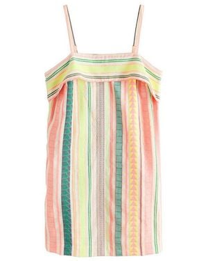 Next Trägerkleid Sommer-Minikleid Mit Schmalen Trägern Und Umschlag (1-Tlg) - Mehrfarbig