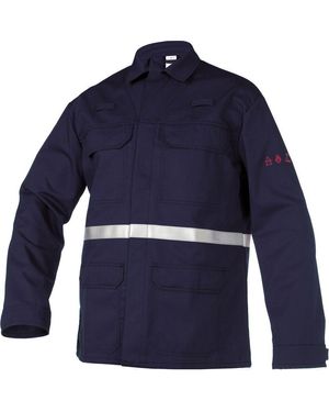 Basic Line Kurzjacke Multinorm-Arbeitsjacke Passau - Blau