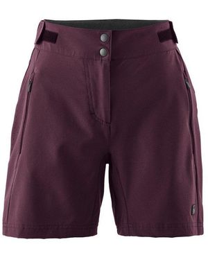 Gonso Fahrradhose Adventure Super Shorts W Damen Bike-Shorts, Innenhose Mit Sitzpolster, Radhose Mit Komfortbund - Lila