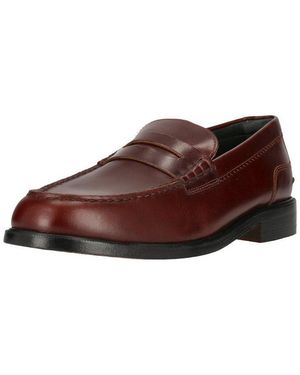Clarks Craft James Slipper Mit Eleganter Slip On-Silhouette - Braun