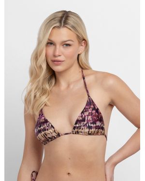 DORINA Triangel-Bikini-Top Amnesia, mit Batik-Muster - Pink