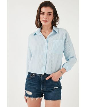 LELA Longbluse Regular Fit (1-tlg) - Weiß