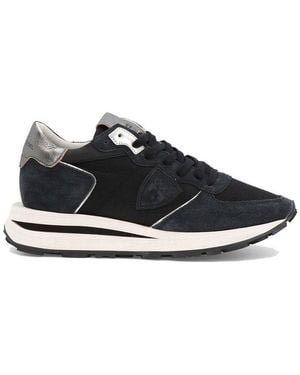 Philippe Model Sneaker Tropez Haute Aus Leder - Schwarz