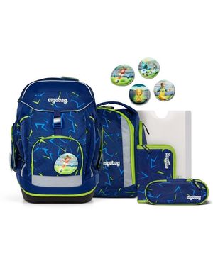 ergobag Schulrucksack Maxi (5tlg) - Blau