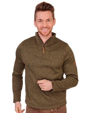 ORBIS Strickpullover Troyer - Braun