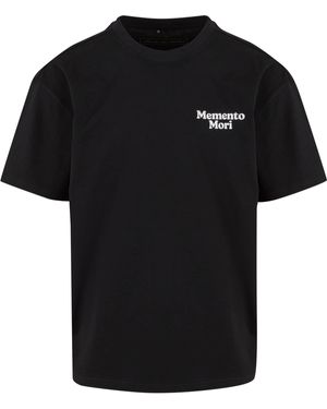 Mister Tee T-Shirt Memento Mori Oversize Tee (1-tlg) - Schwarz