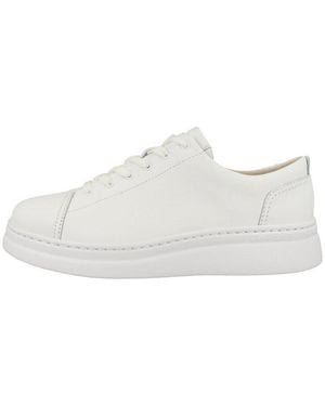 Camper Runner Up Damen Sneaker Turnschuhe, Sportschuhe, Freizeitschuhe, Halbschuhe, Schnürschuhe - Weiß