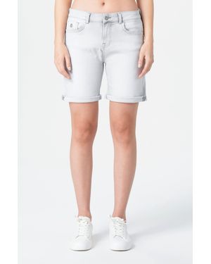 Miracle of Denim Jeansshorts Lucky Shorts - Weiß