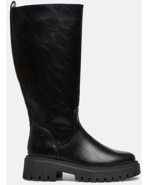 S.oliver Stiefel Stiefel Langschaftstiefel - Schwarz