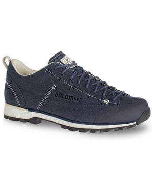 Dolomite Shoe 54 Low Lt Sneaker Hochwertiger Herrenschuh Aus Zertifiziertem Leder, Ideal Für Den - Blau